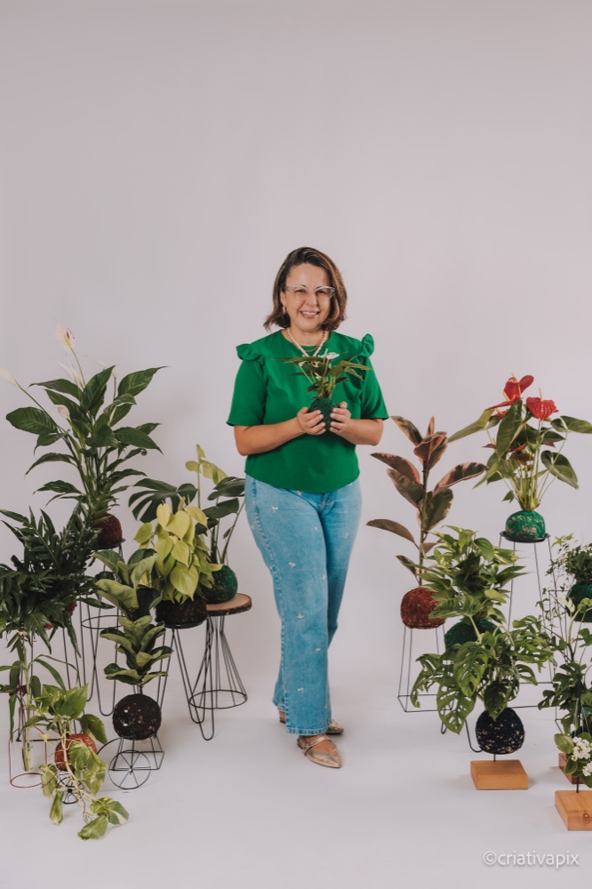 Grazy, fundadora da Ideias Verdes